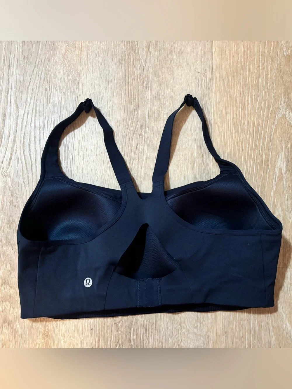 lululemon athletica Black Sports Bra with Racerback Straps